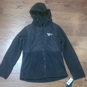 Reebok Charcoal Fleece Jacket